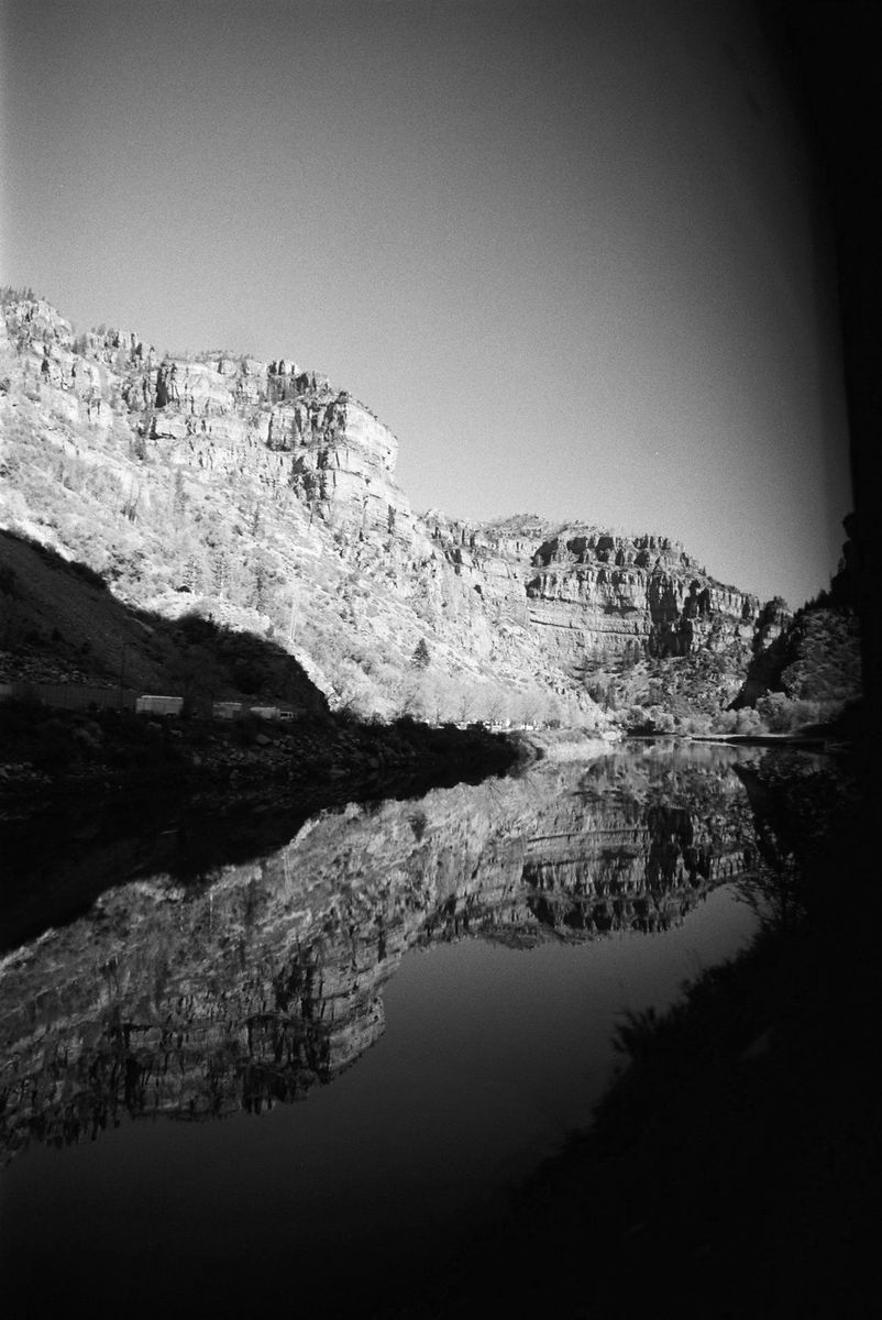 The canyon, still water