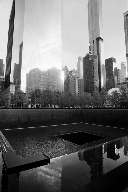 The memorial pool, New York